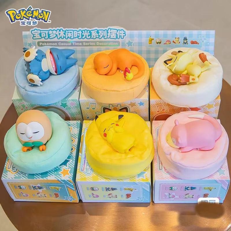 Dreamy Pokemon Sleep Series – Pikachu, Meowth & More | Collectible Action Figures Gift - Bodo Now