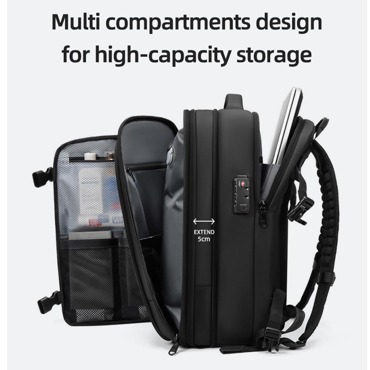 PATH™PORT | Smart Vacuum Compression Backpack | Extra Stock - Bodo Now