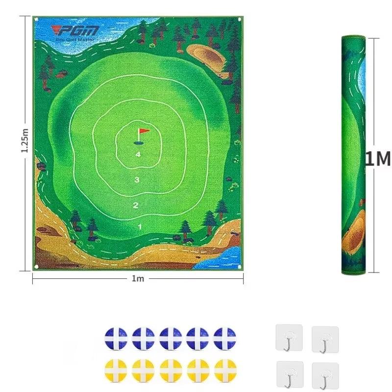 Mini Indoor Golf & Dartboard Combo – Perfect for Training & Practice | Portable Golf Hitting Mat - Bodo Now