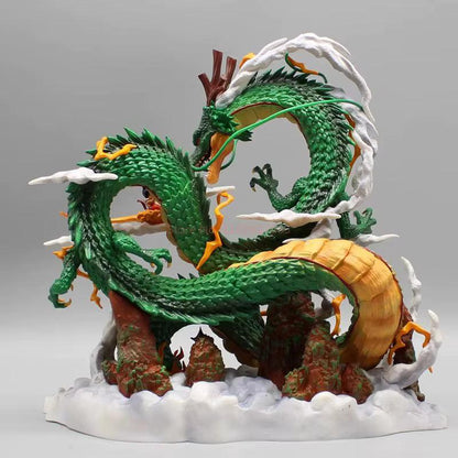 Dragon Ball Z Shenron & Goku PVC Figure - 22cm Collectible Statue | Perfect Gift for Fans & Collectors! - Bodo Now