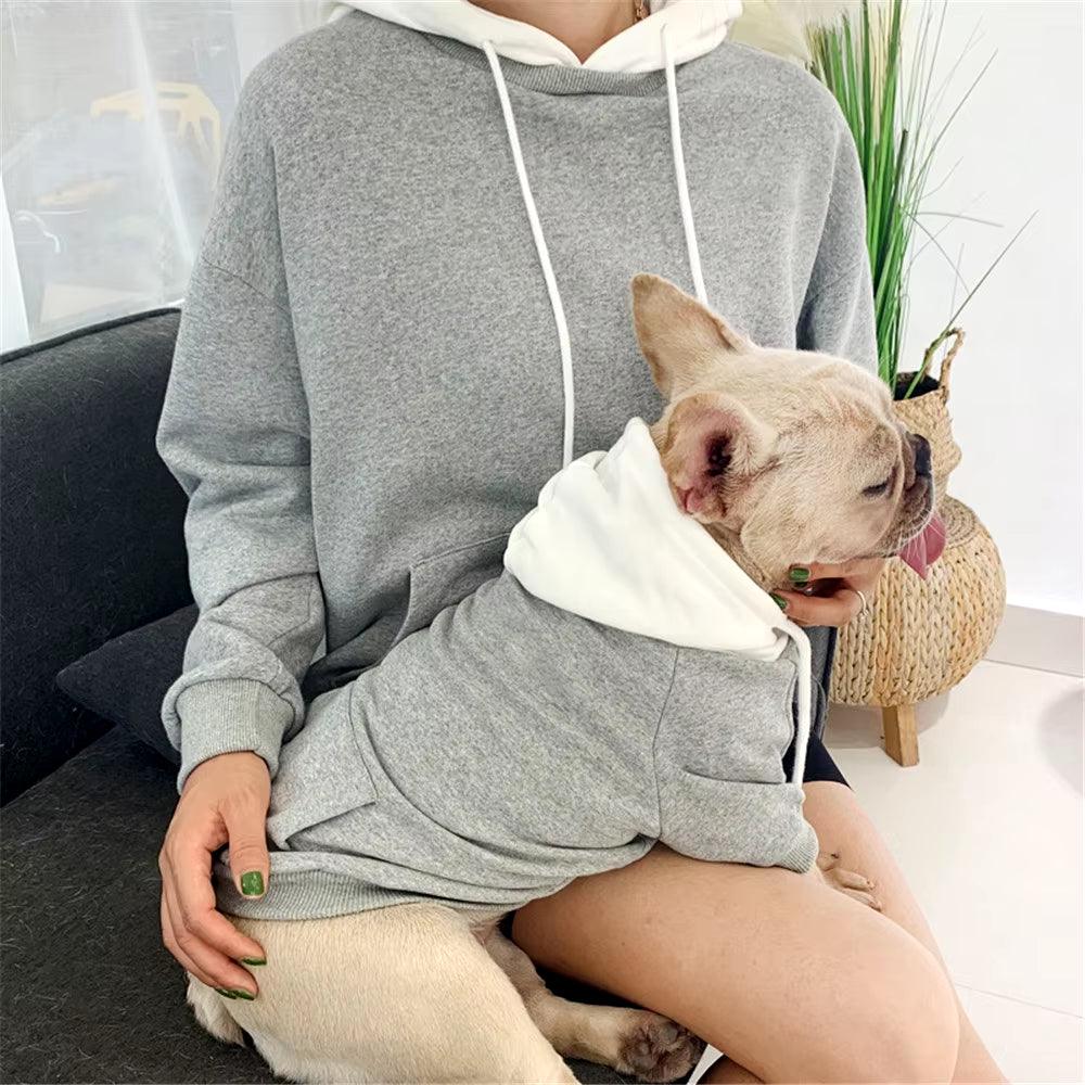 Matching Dog & Owner Hoodies – French Bulldog, Corgi & Pug Family Pet Outfits for Ultimate Bonding! - Bodo Now