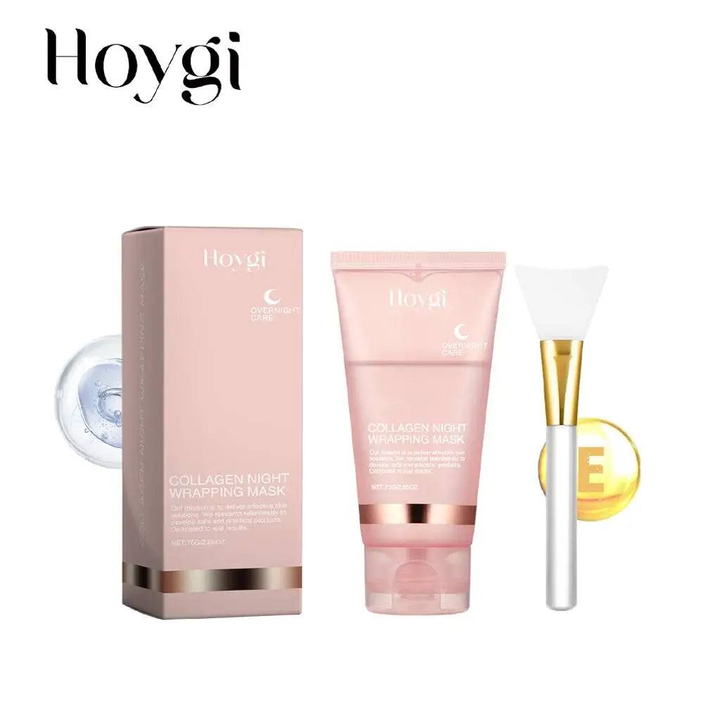 Hydrating Collagen Overnight Peel-Off Mask – Korean Night Care for Deep Moisturization (75ml)