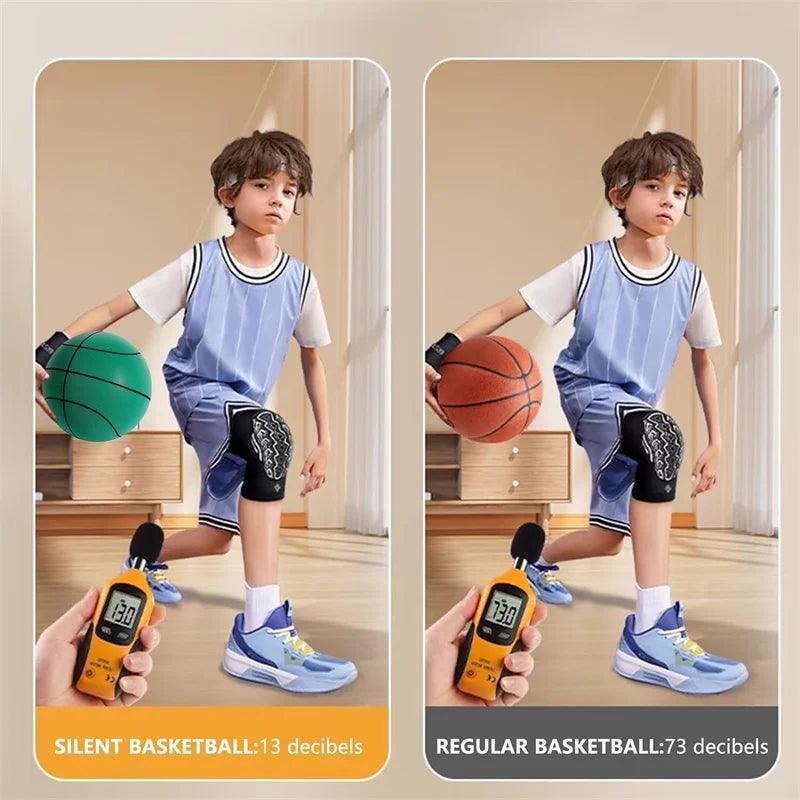 Silent Dribble Basketball – Noise-Free Fun in Sizes 3/5/7! 🏀 Extra Stock - Bodo Now