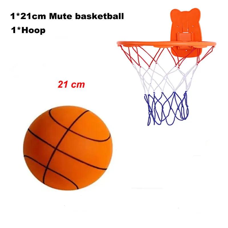 Silent Dribble Basketball – Noise-Free Fun in Sizes 3/5/7! 🏀 Extra Stock - Bodo Now