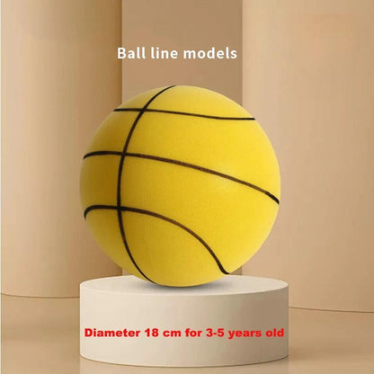 Silent Dribble Basketball – Noise-Free Fun in Sizes 3/5/7! 🏀 Extra Stock - Bodo Now