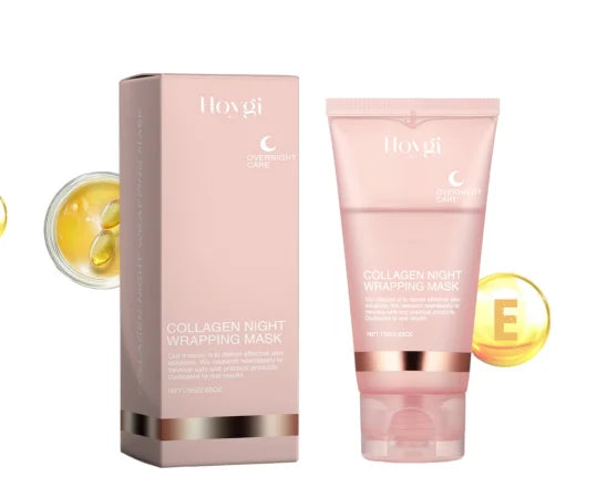 Hydrating Collagen Overnight Peel-Off Mask – Korean Night Care for Deep Moisturization (75ml)