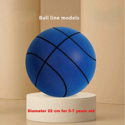 Silent Dribble Basketball – Noise-Free Fun in Sizes 3/5/7! 🏀 Extra Stock - Bodo Now