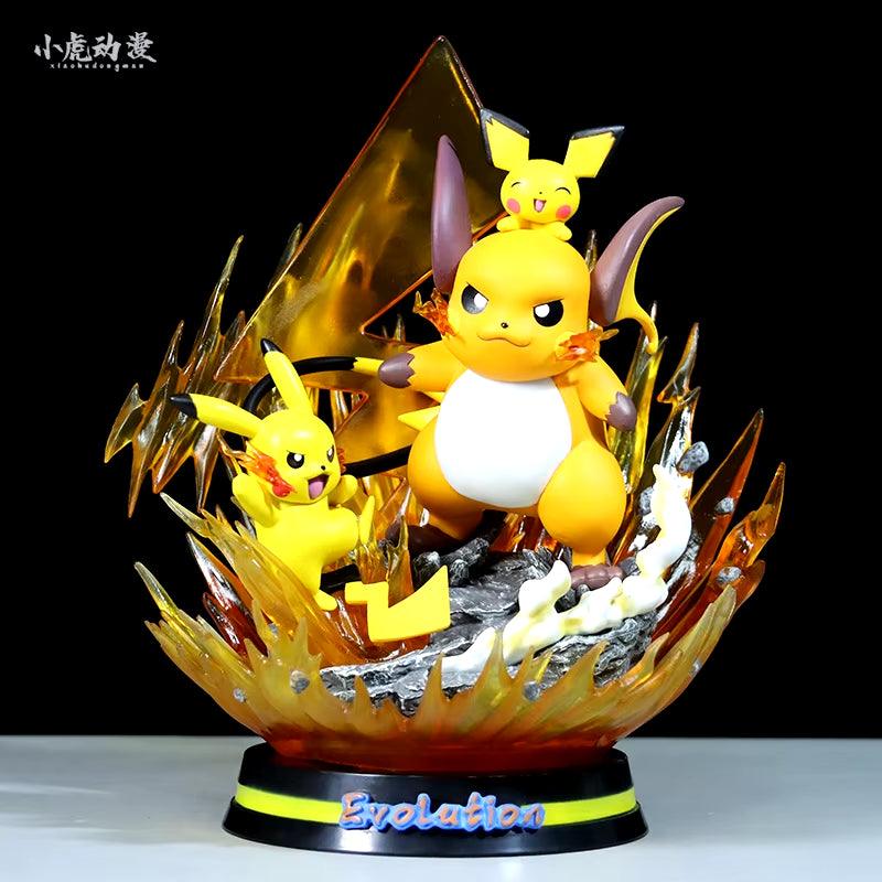 Glow-in-the-Dark Pokémon Evolution Figures - Charizard, Eevee, Mewtwo & More! Premium PVC Statues for Collectors! - Bodo Now