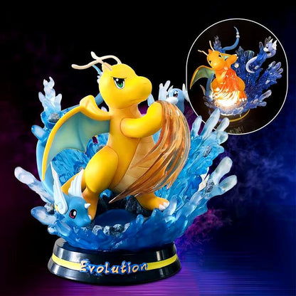 Glow-in-the-Dark Pokémon Evolution Figures - Charizard, Eevee, Mewtwo & More! Premium PVC Statues for Collectors! - Bodo Now