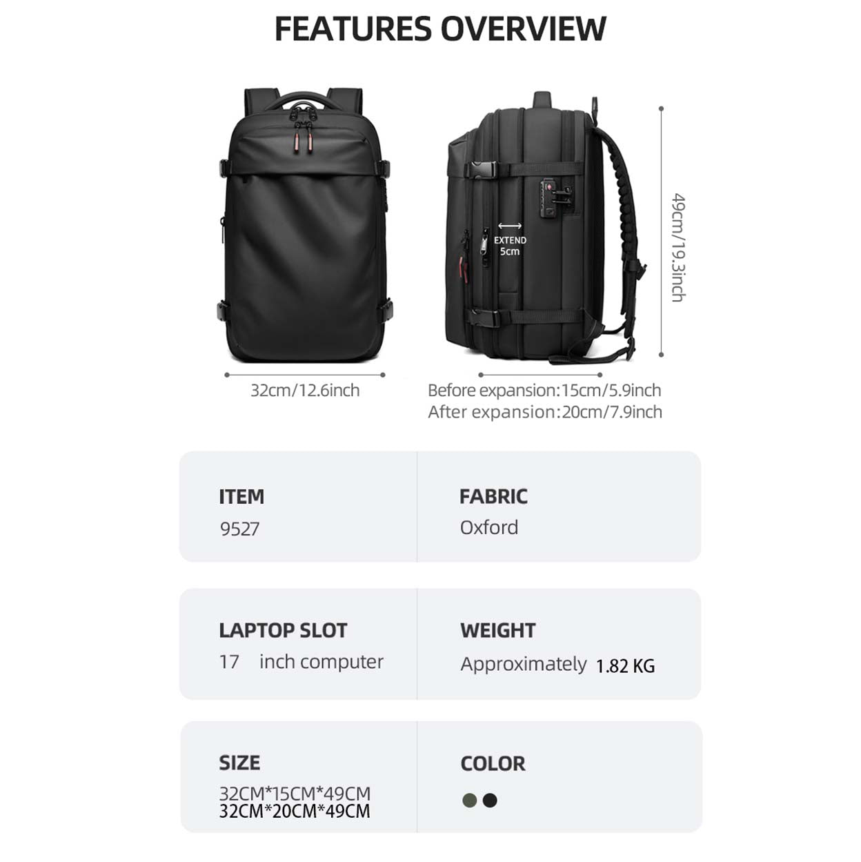 PATH™PORT | Smart Vacuum Compression Backpack | Extra Stock - Bodo Now